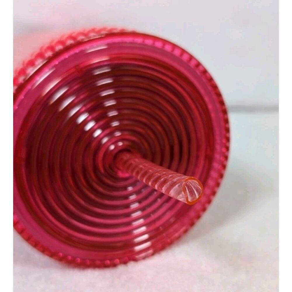 Starbucks Pleated Neon Magenta Pink Venti Tumbler Bling Cold Cup Summer 2023 - Picture 7 of 7